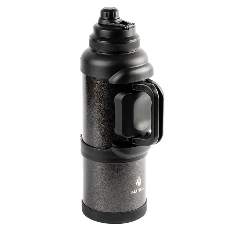 MANNA جالون مانا تيتان من الفولاذ المقاوم للصدأ معزول بالفراغ - 4 لتر - أونيكس - Image 2